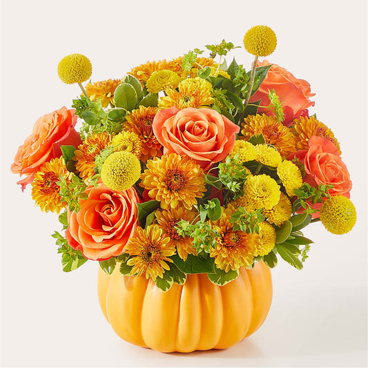 Gourdgeous Pumpkin – BUZ N' BEE FLORIST GIFT & NURSERY, Clinton LA