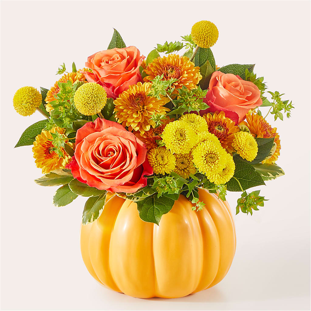Gourdgeous Pumpkin – BUZ N' BEE FLORIST GIFT & NURSERY, Clinton LA
