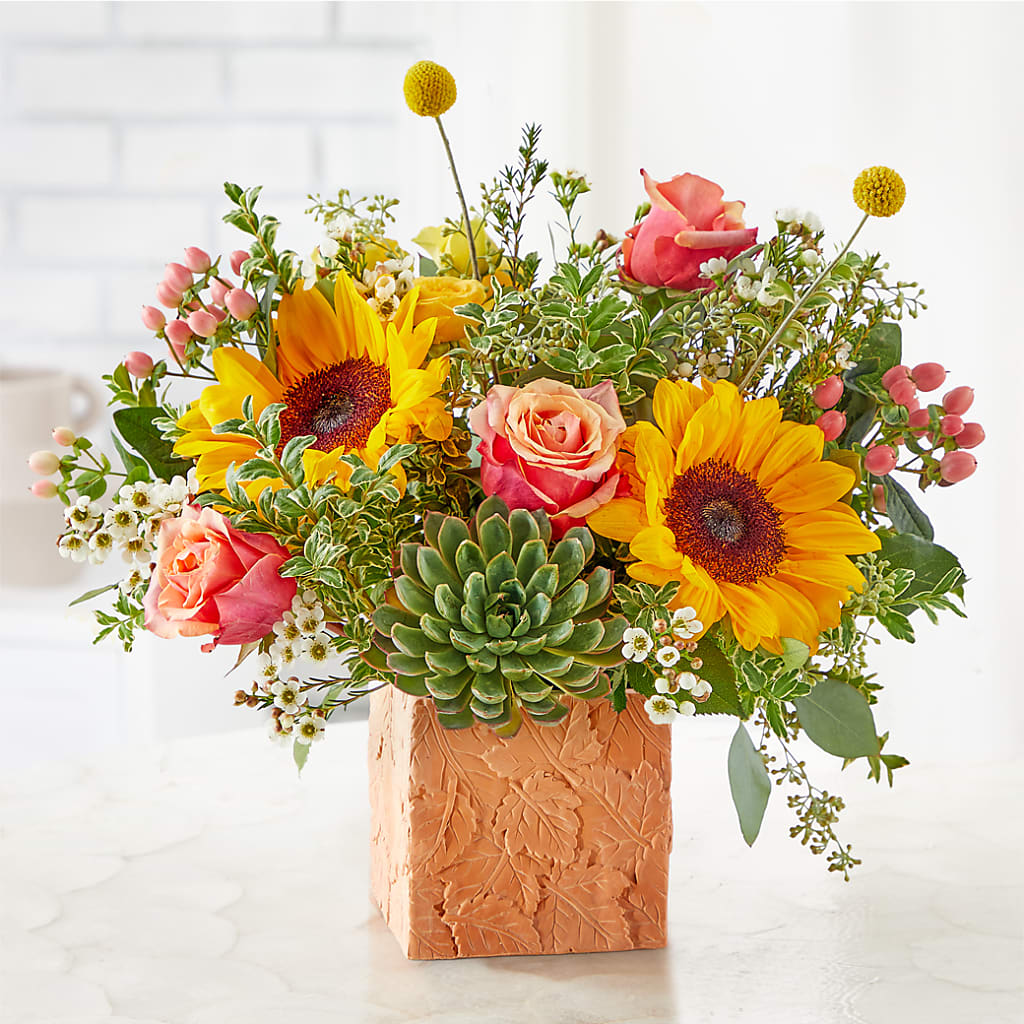 Sunflower Season Bouquet – BUZ N' BEE FLORIST GIFT & NURSERY, Clinton LA