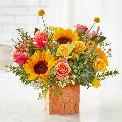 Sunflower Season Bouquet – BUZ N' BEE FLORIST GIFT & NURSERY, Clinton LA