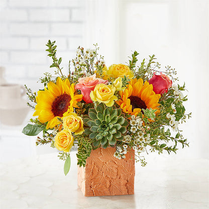 Sunflower Season Bouquet – BUZ N' BEE FLORIST GIFT & NURSERY, Clinton LA