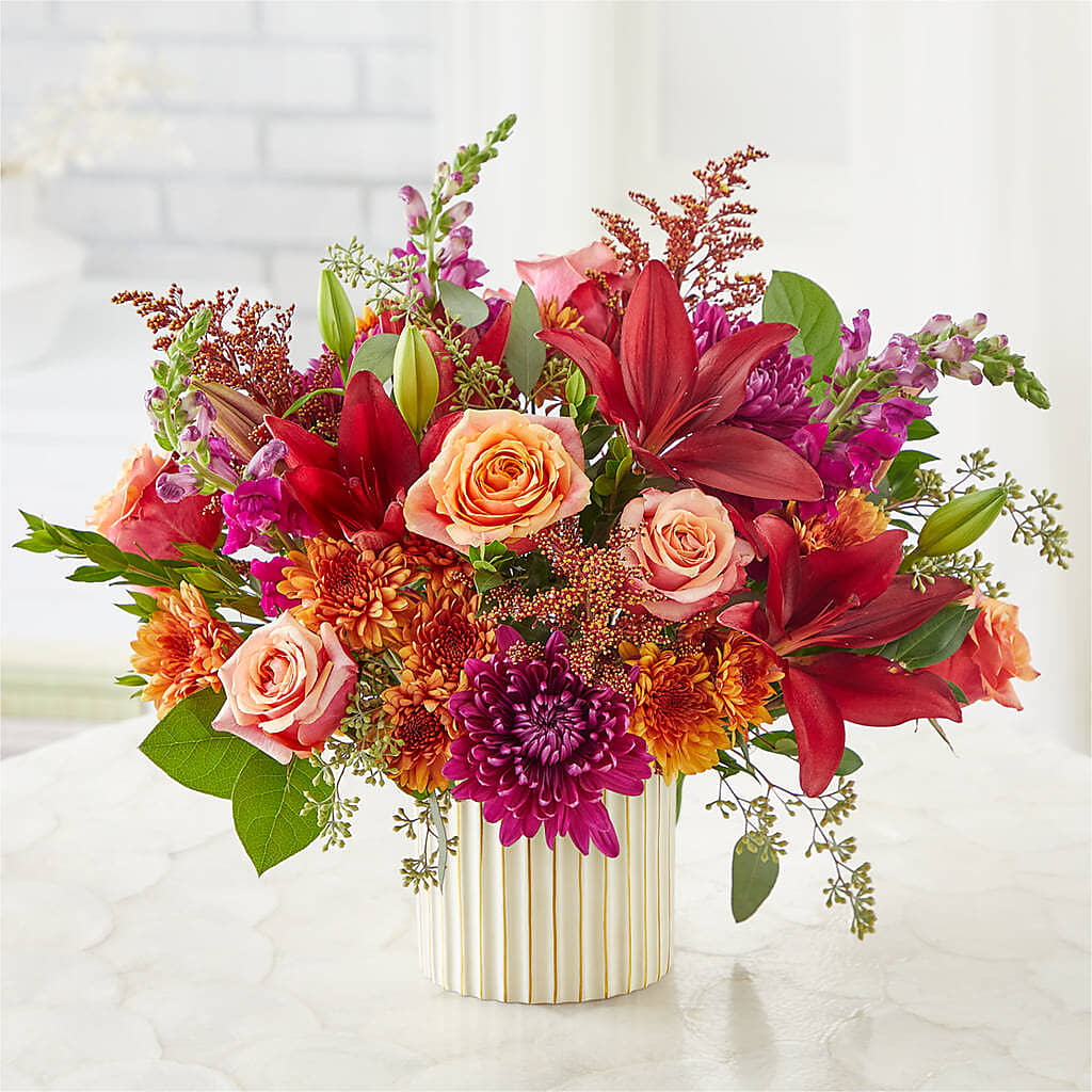 Burgundy Landscape Bouquet – BUZ N' BEE FLORIST GIFT & NURSERY, Clinton LA