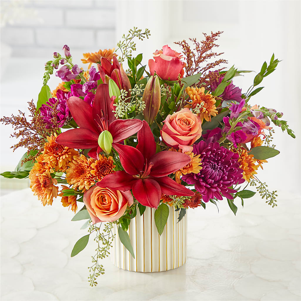 Burgundy Landscape Bouquet – BUZ N' BEE FLORIST GIFT & NURSERY, Clinton LA