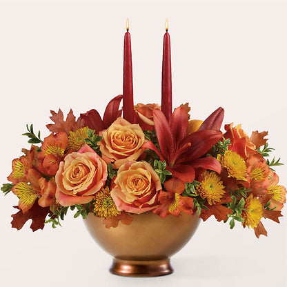Harvest Table Centerpiece – BUZ N' BEE FLORIST GIFT & NURSERY, Clinton LA