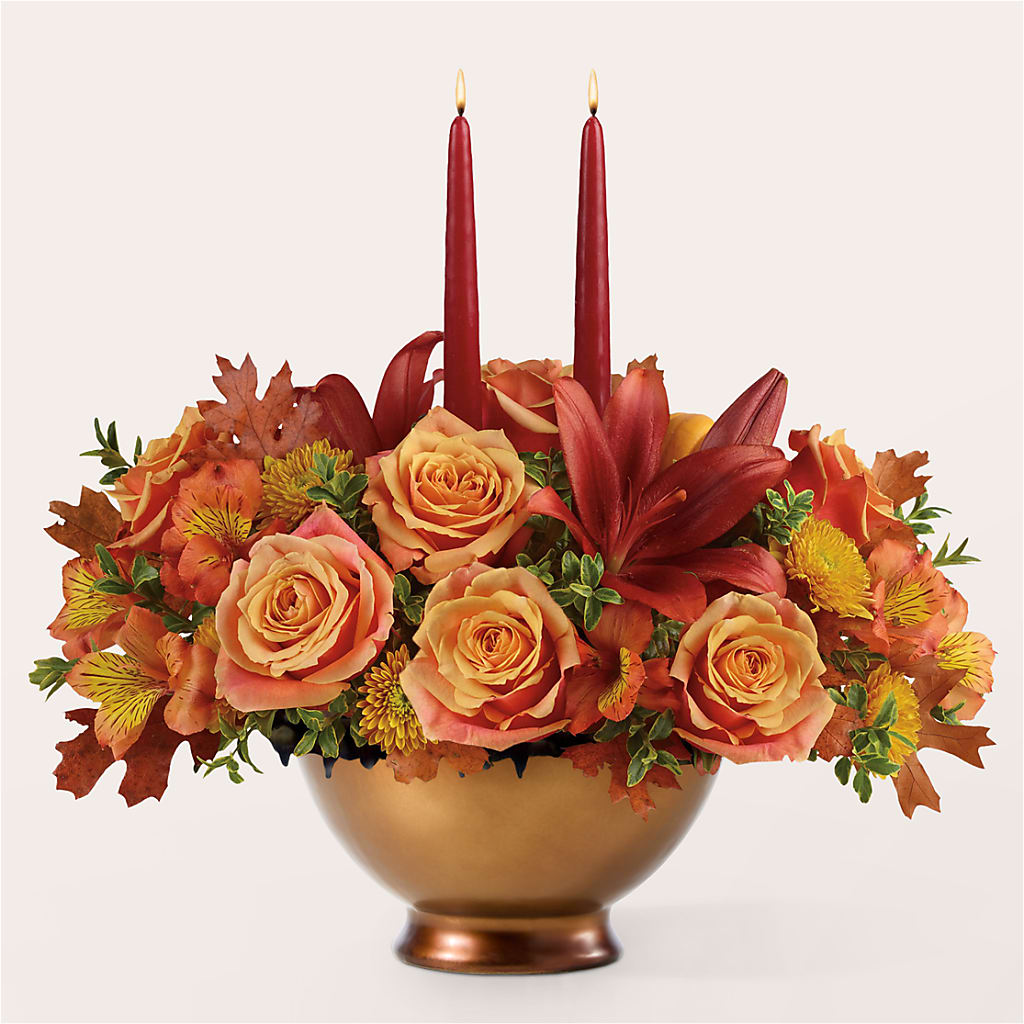 Harvest Table Centerpiece – BUZ N' BEE FLORIST GIFT & NURSERY, Clinton LA