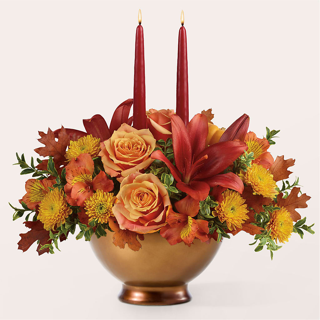 Harvest Table Centerpiece – BUZ N' BEE FLORIST GIFT & NURSERY, Clinton LA