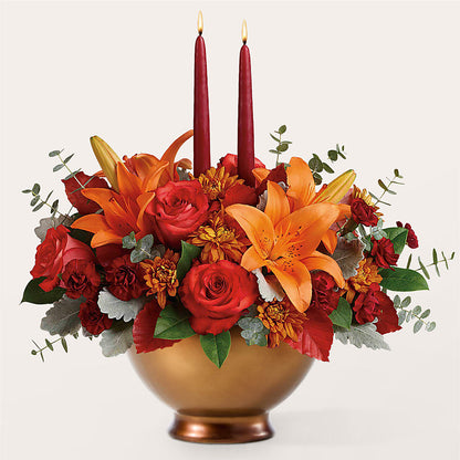 Fruits of Fall Centerpiece – BUZ N' BEE FLORIST GIFT & NURSERY, Clinton LA
