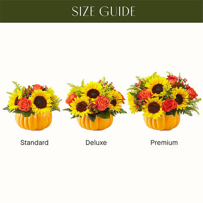 Pick of the Patch Pumpkin Bouquet – BUZ N' BEE FLORIST GIFT & NURSERY, Clinton LA