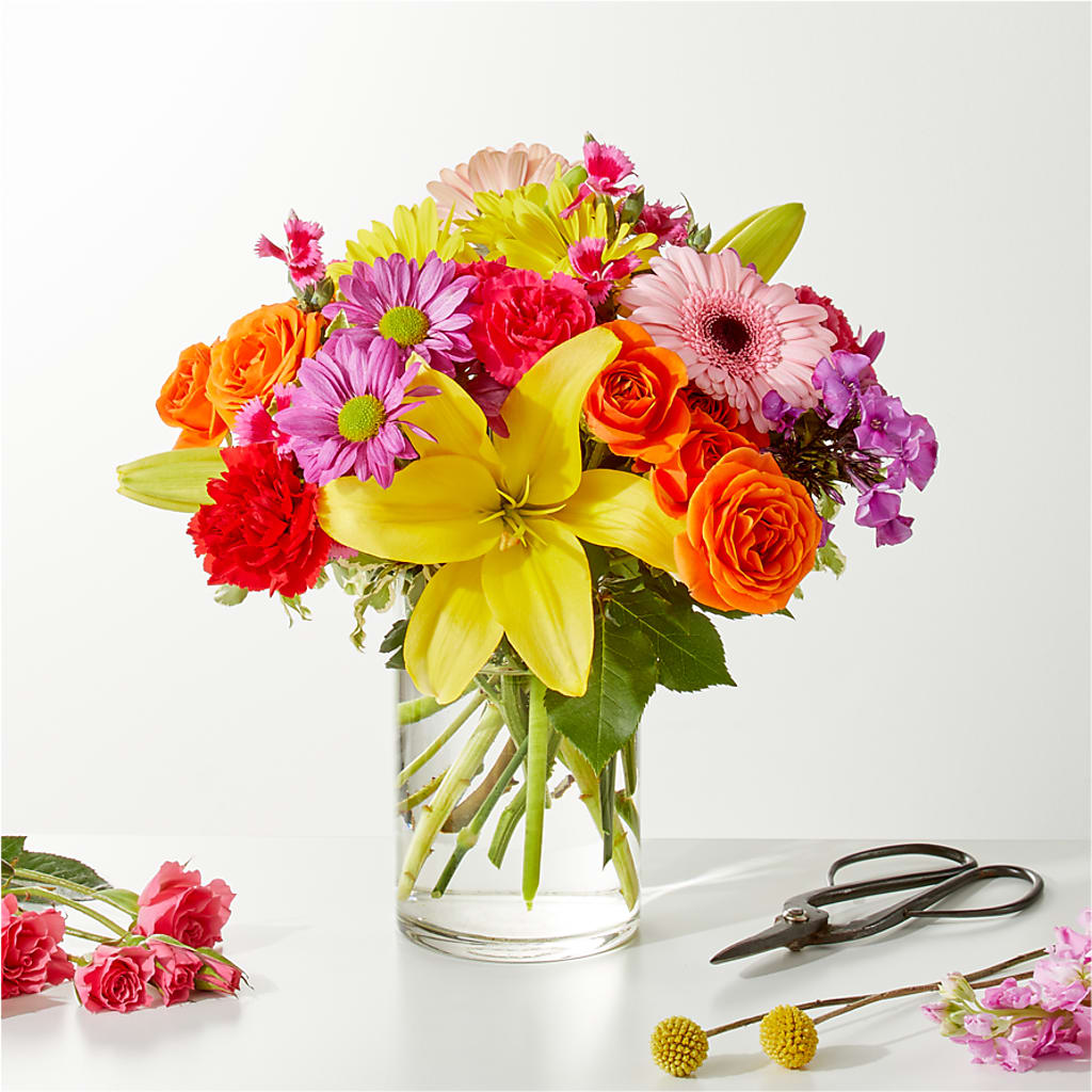 Cue the Confetti - A Florist Original – BUZ N' BEE FLORIST GIFT & NURSERY, Clinton LA