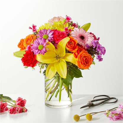 Cue the Confetti - A Florist Original – BUZ N' BEE FLORIST GIFT & NURSERY, Clinton LA