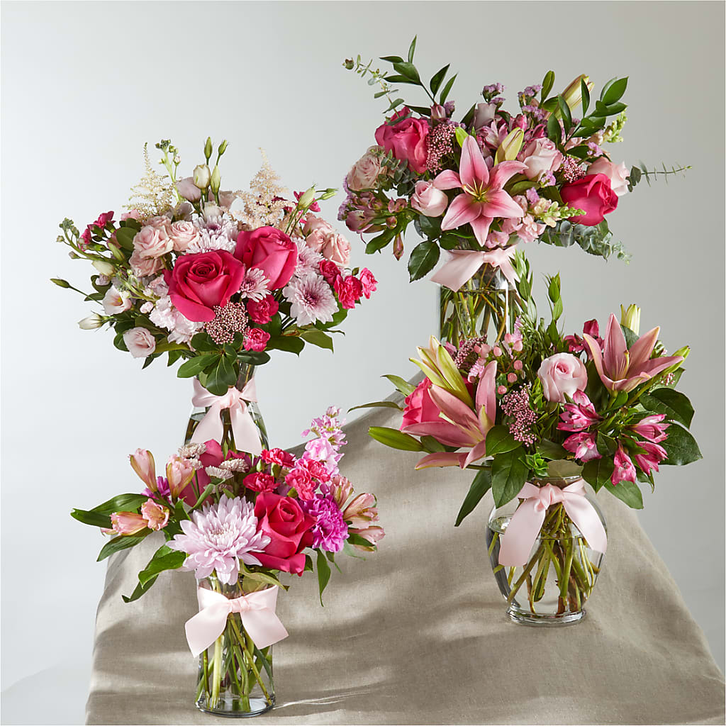 Pink Ribbon - A Florist Original – BUZ N' BEE FLORIST GIFT & NURSERY, Clinton LA