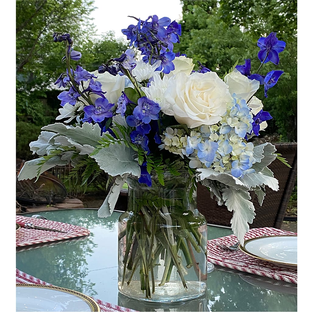 Clear Skies Bouquet – BUZ N' BEE FLORIST GIFT & NURSERY, Clinton LA