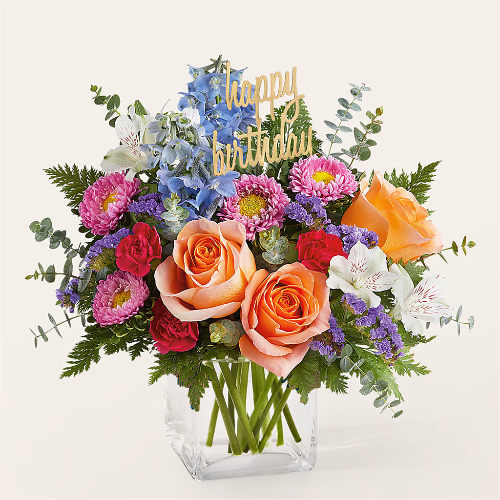 Birthday Bash Bouquet – BUZ N' BEE FLORIST GIFT & NURSERY, Clinton LA