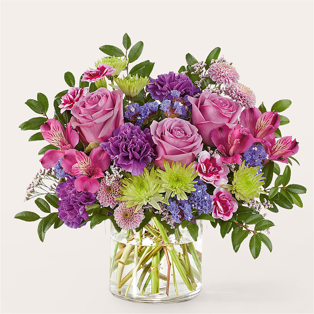 Glass Half Full Bouquet – BUZ N' BEE FLORIST GIFT & NURSERY, Clinton LA