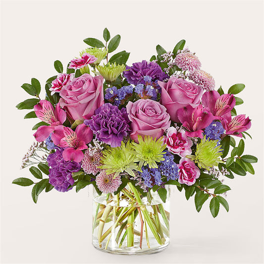 Glass Half Full Bouquet – BUZ N' BEE FLORIST GIFT & NURSERY, Clinton LA