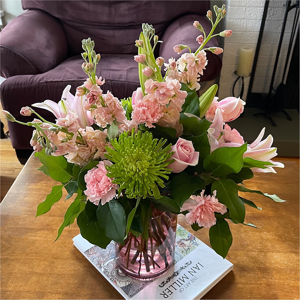 Pretty in Pink Bouquet – BUZ N' BEE FLORIST GIFT & NURSERY, Clinton LA