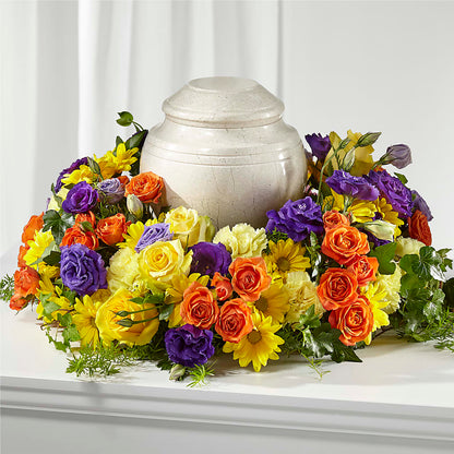 Blossoms of Remembrance Cremation Adornment – BUZ N' BEE FLORIST GIFT & NURSERY, Clinton LA