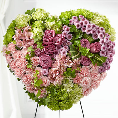 Heartwarming Standing Heart – BUZ N' BEE FLORIST GIFT & NURSERY, Clinton LA