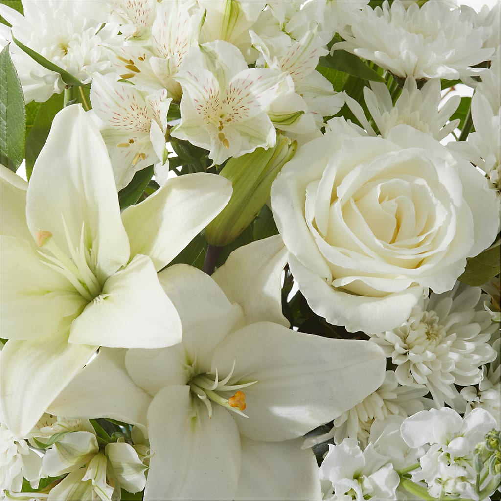 Peaceful Reflections Arrangement – BUZ N' BEE FLORIST GIFT & NURSERY, Clinton LA