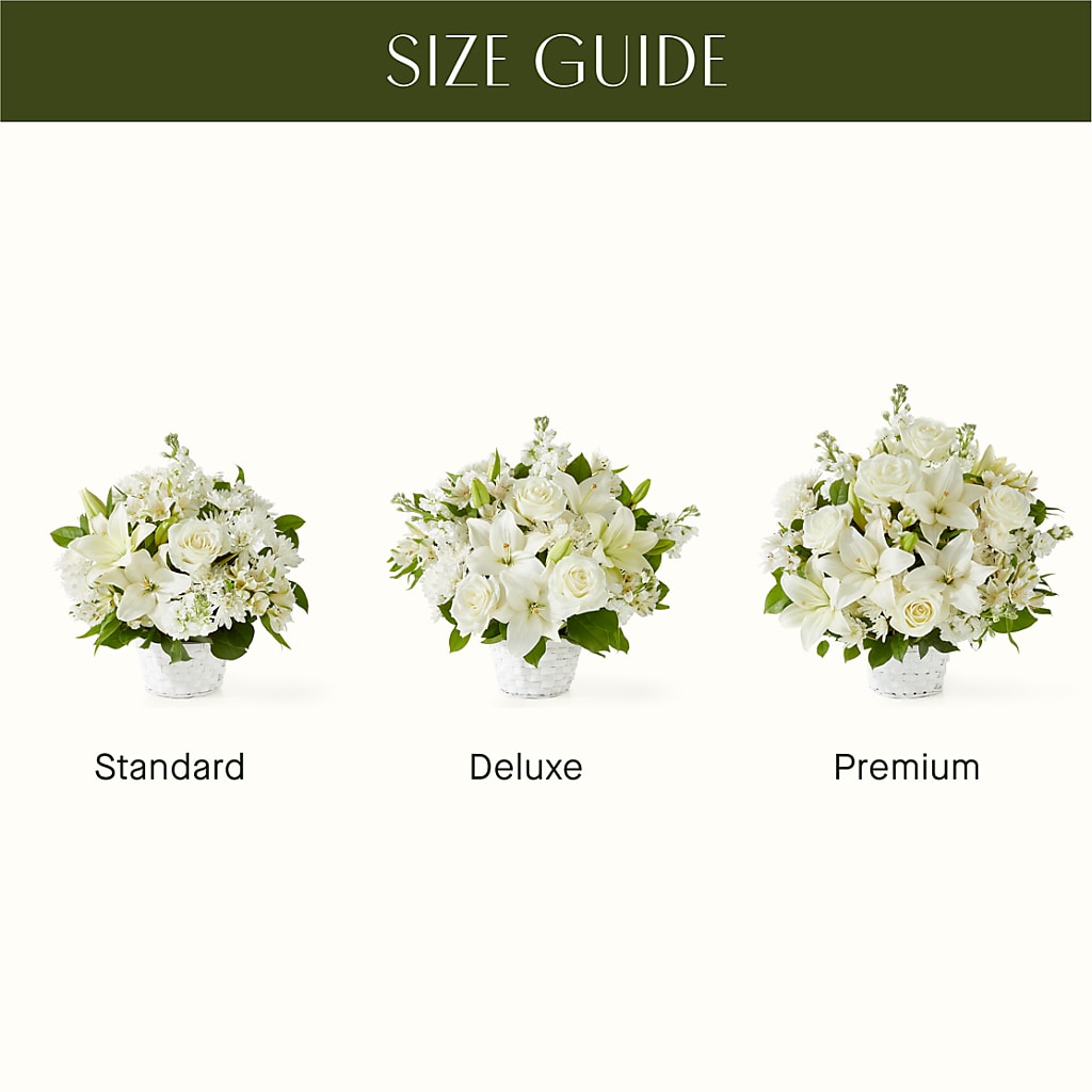 Peaceful Reflections Arrangement – BUZ N' BEE FLORIST GIFT & NURSERY, Clinton LA