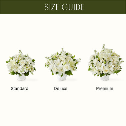 Peaceful Reflections Arrangement – BUZ N' BEE FLORIST GIFT & NURSERY, Clinton LA