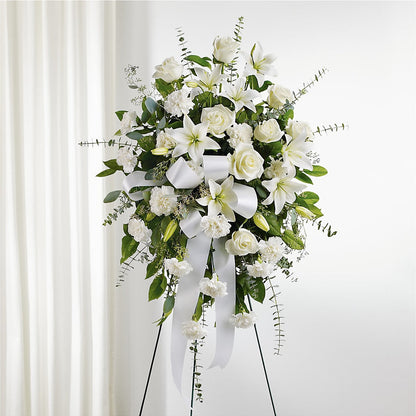 With Care Standing Spray – BUZ N' BEE FLORIST GIFT & NURSERY, Clinton LA