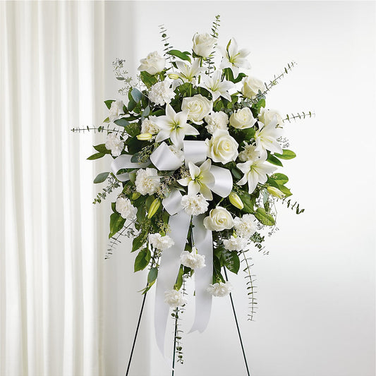 With Care Standing Spray – BUZ N' BEE FLORIST GIFT & NURSERY, Clinton LA
