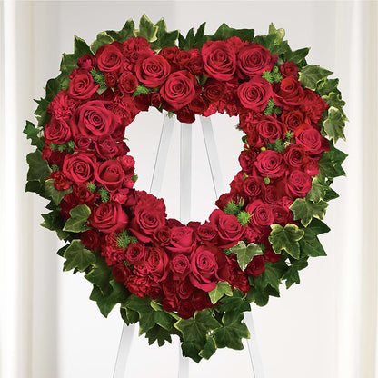 Wholehearted Standing Spray – BUZ N' BEE FLORIST GIFT & NURSERY, Clinton LA