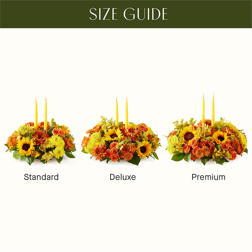 Autumn Harmony Centerpiece – BUZ N' BEE FLORIST GIFT & NURSERY, Clinton LA