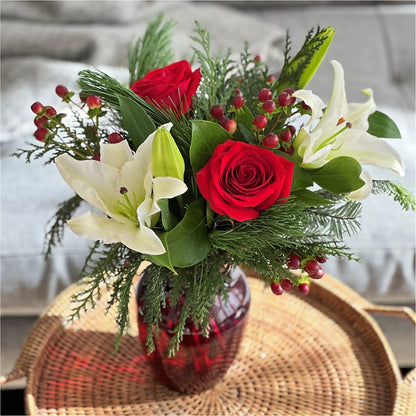 Evergreen Delight Bouquet – BUZ N' BEE FLORIST GIFT & NURSERY, Clinton LA