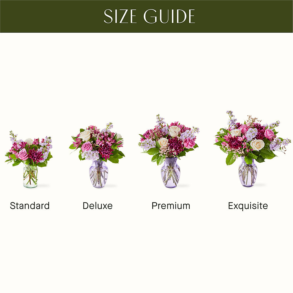 Amethyst Dreams Bouquet – BUZ N' BEE FLORIST GIFT & NURSERY, Clinton LA