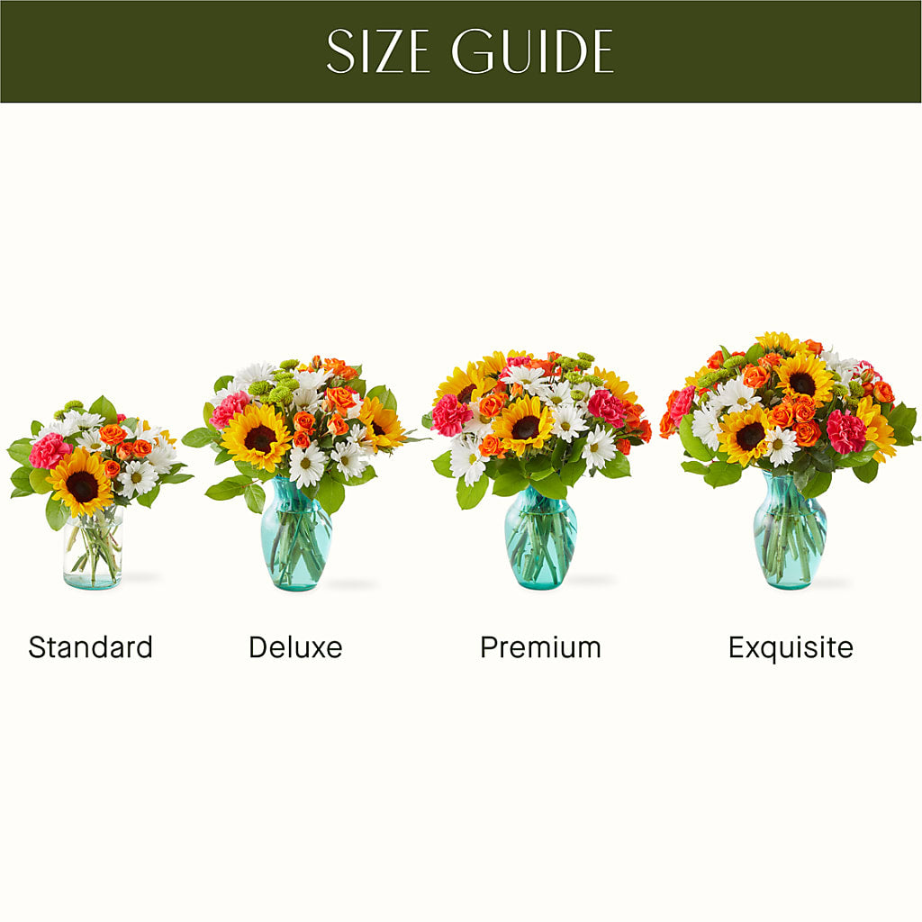 Sun-drenched Blooms Bouquet – BUZ N' BEE FLORIST GIFT & NURSERY, Clinton LA
