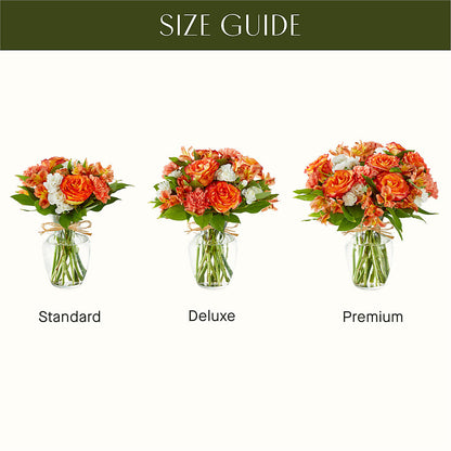 Apricot Glow Bouquet – BUZ N' BEE FLORIST GIFT & NURSERY, Clinton LA