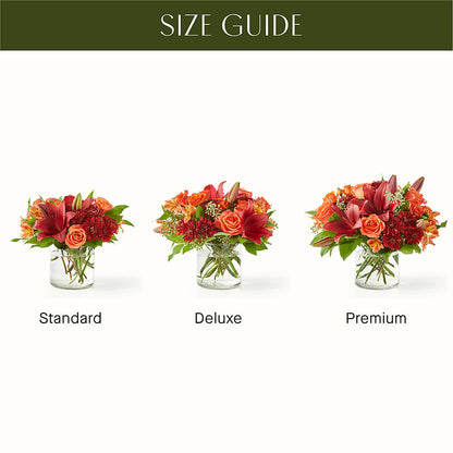 Crimson Leaves Bouquet – BUZ N' BEE FLORIST GIFT & NURSERY, Clinton LA
