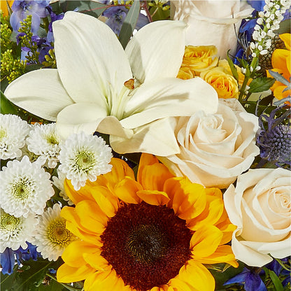 Wonderfully Sunny Bouquet – BUZ N' BEE FLORIST GIFT & NURSERY, Clinton LA