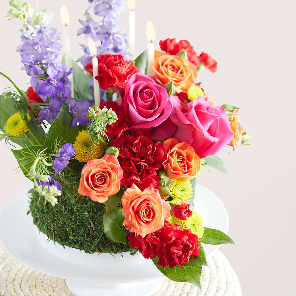 Best Year Yet Floral Cake – BUZ N' BEE FLORIST GIFT & NURSERY, Clinton LA