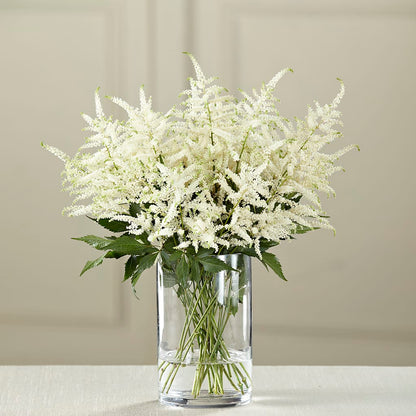 White Astilbe Bouquet – BUZ N' BEE FLORIST GIFT & NURSERY, Clinton LA